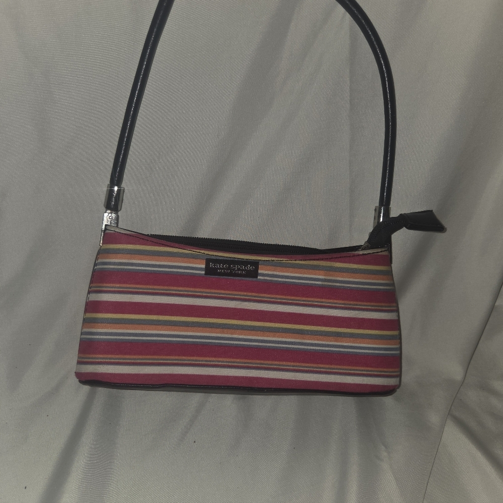 Kate Spade Multicolor Striped Crossbody Bag
